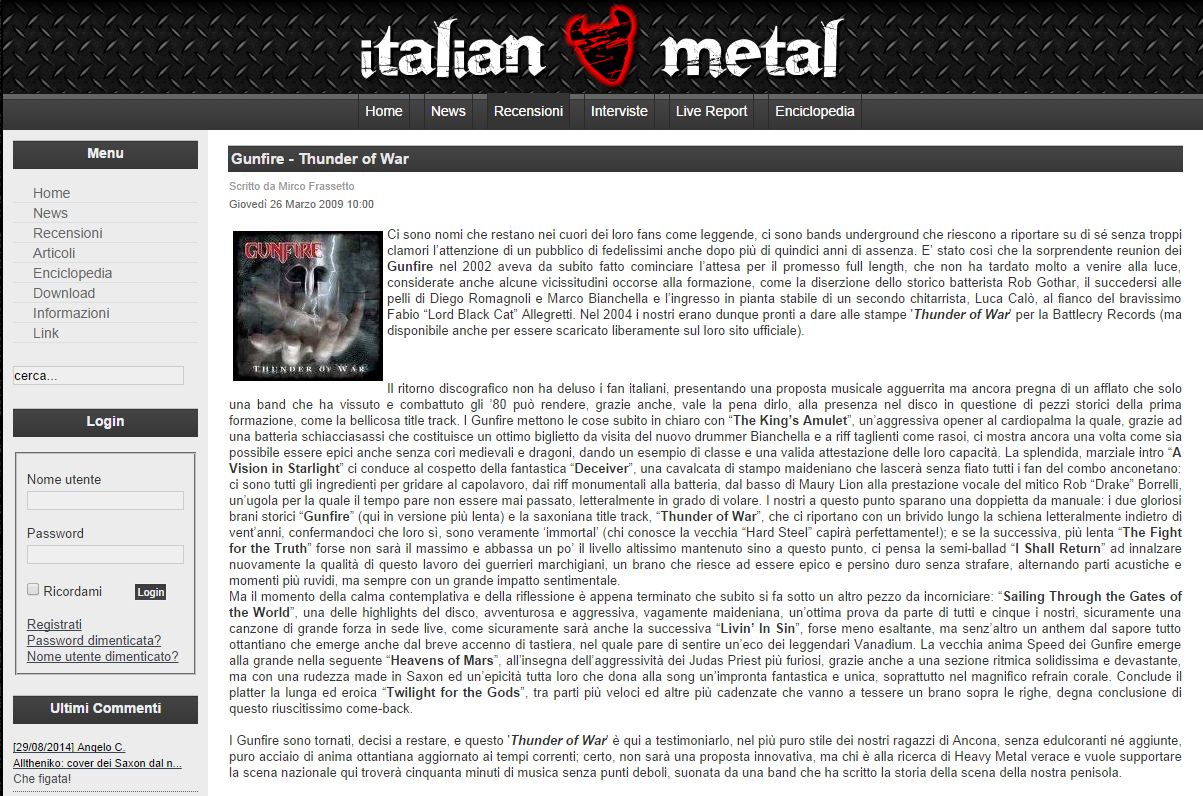 2009-03-26-Italian Metal - Thunder Of War